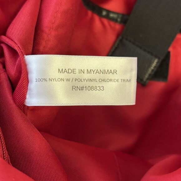 Tutilo New York Black Nylon Backpack Laptop Book Bag - Picture 8 of 12